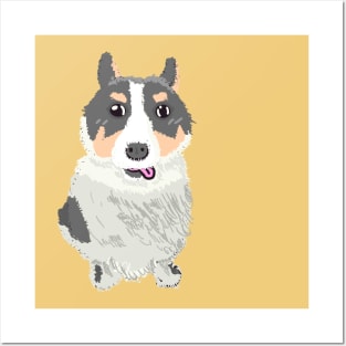 furry dog mate Posters and Art